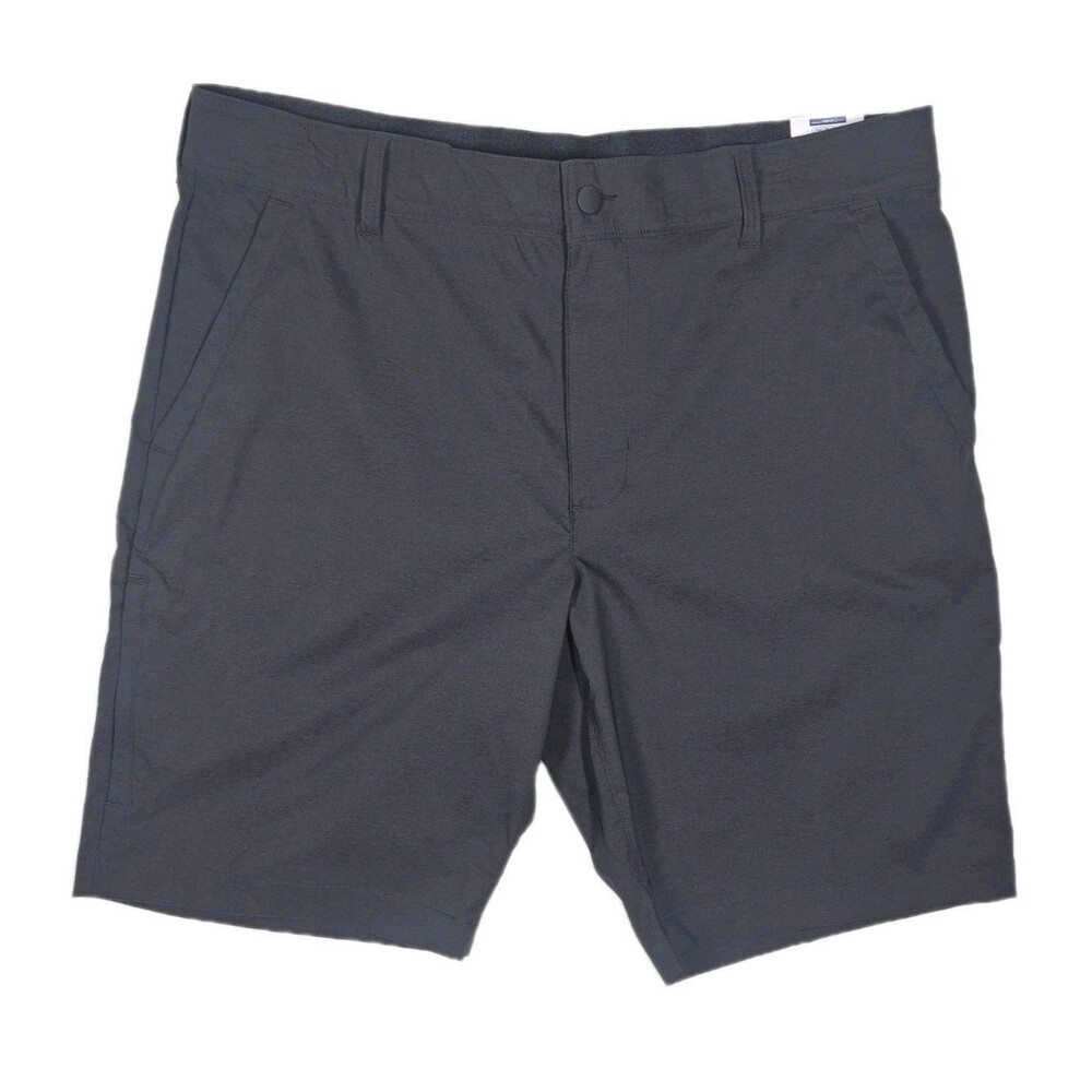 George Men’s Shorts Size 42 Black Stretch Utility Chino Casual Golf Hiking UPF50